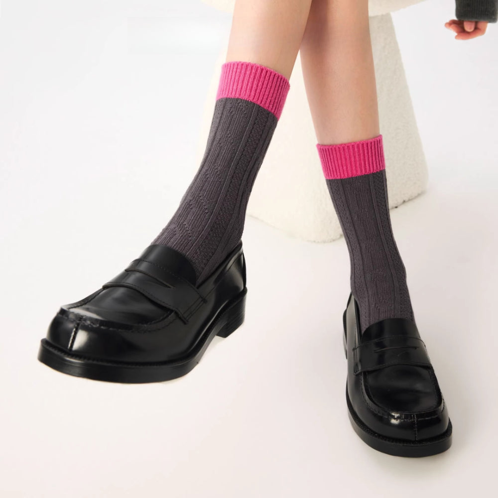 Women’s Mid-Calf Stacking Socks