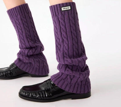 Women’s Wool Twist Stacking Socks
