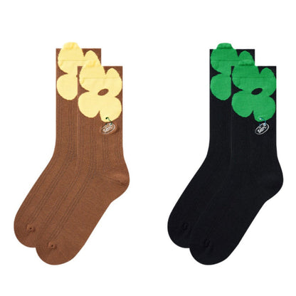 3D Flower Mesh Socks – Breath of Spring Collection