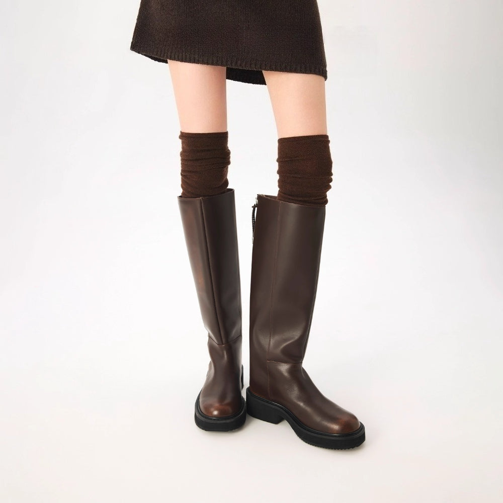 Women's Wool Knee High Socks