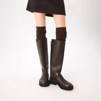 Women's Wool Knee High Socks