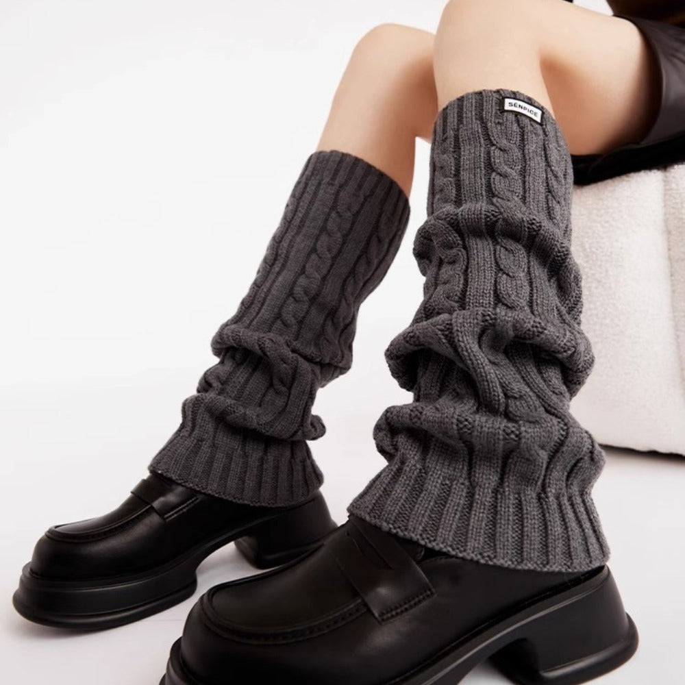 Women’s Wool Twist Stacking Socks