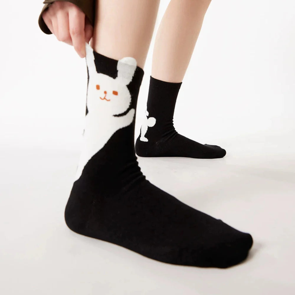 Cute Animal Cotton & Wool Socks