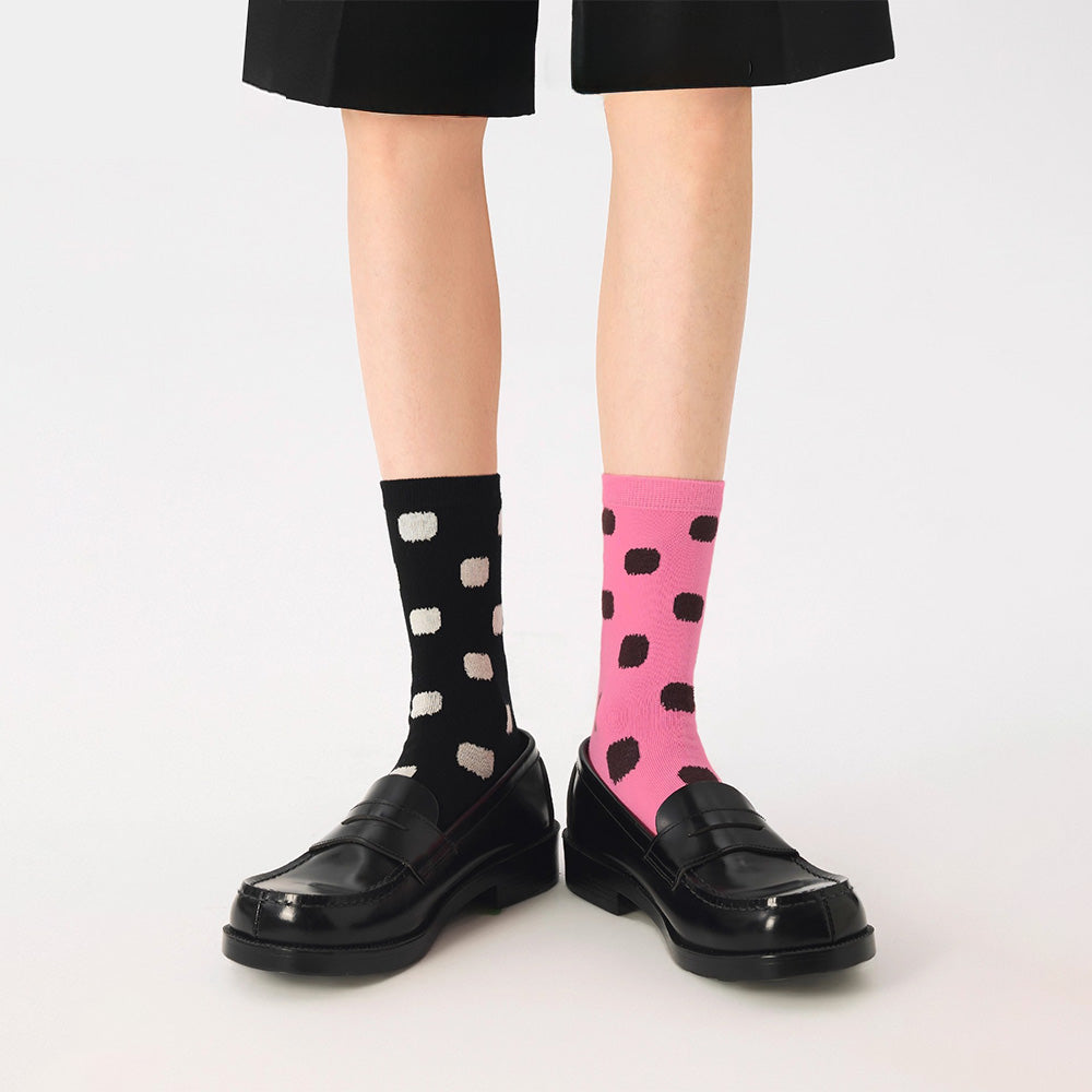 Mismatched Polka Dot AB Socks