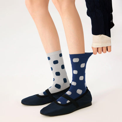 Mismatched Polka Dot AB Socks