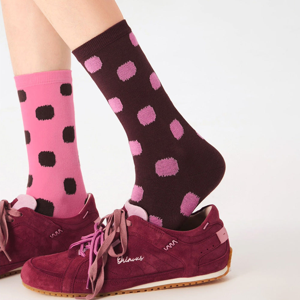 Mismatched Polka Dot AB Socks