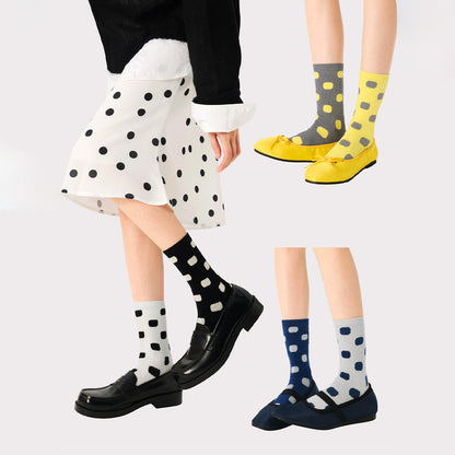 Mismatched Polka Dot AB Socks