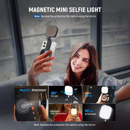 Magnetic Selfie Light Compatible with MagSafe iPhone