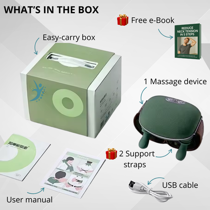 Portable Neck and Back Relaxing Massager