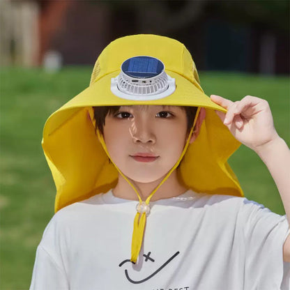Kids Solar Fan Hat