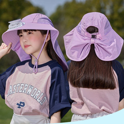 Kids Solar Fan Hat