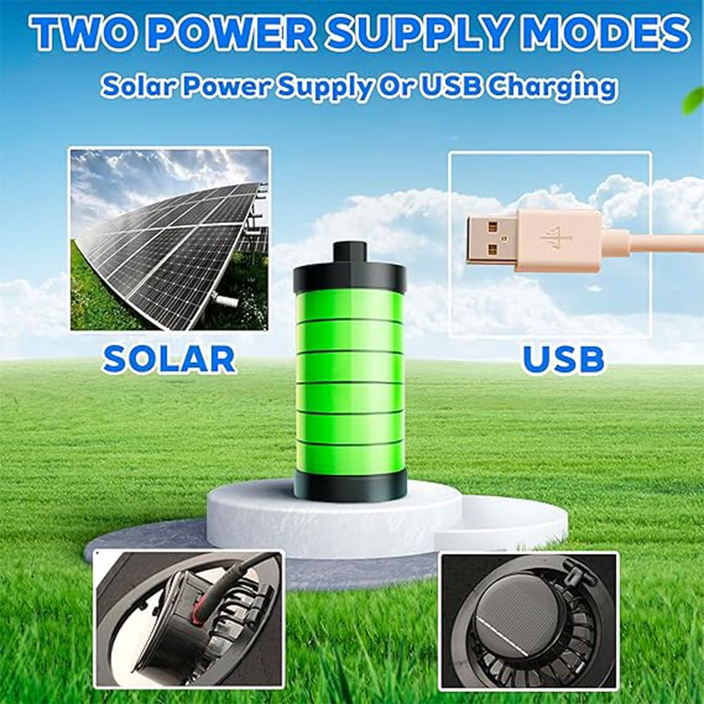 Solar Powered Fan Hat